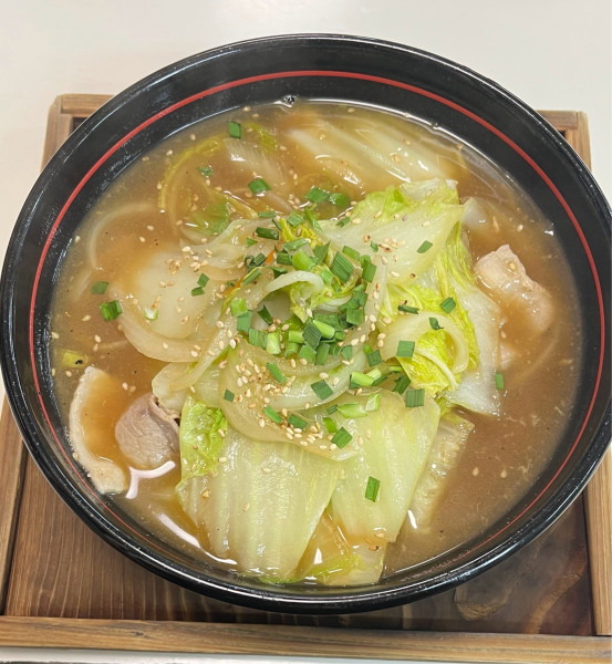 「豚白菜ラーメン」@ラーメンガキ大将 谷田部店の写真