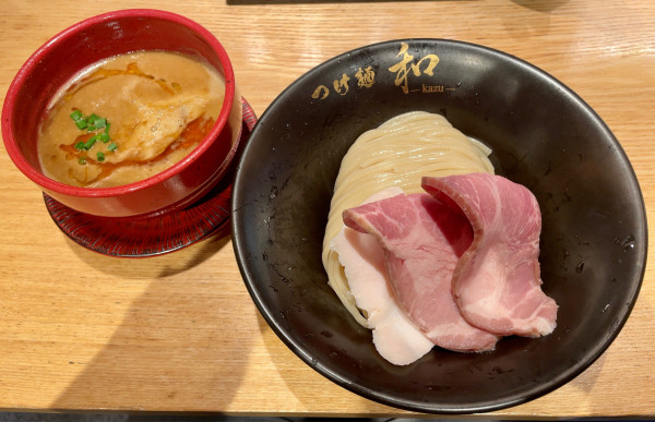「【限定】坦々つけ麺(並/細麺)」@つけ麺 和の写真