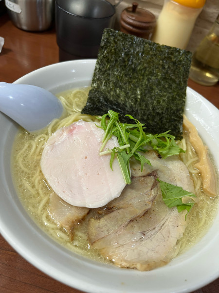 「極み鶏そば塩」@らーめん大鳳の写真