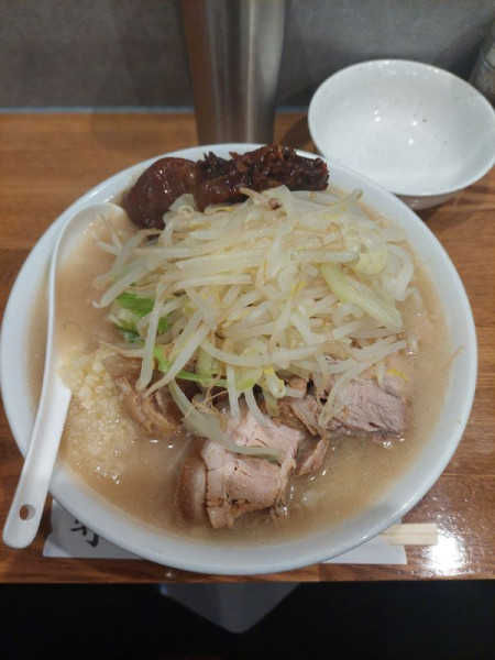 「太麺 塩+豚+テビチ」@のスたの写真