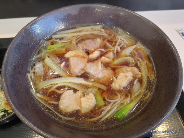 「ゴロゴロ鴨南蛮そば（820円）」@ゆで太郎 北本深井店の写真