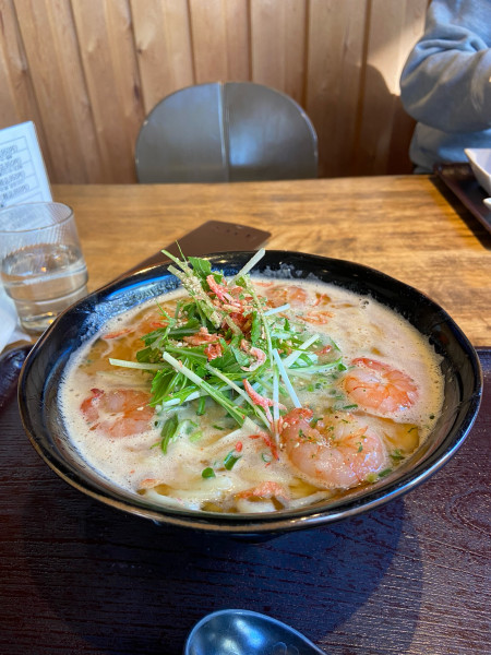「えびラーメン」@九十九里 麺ドラゴンの写真