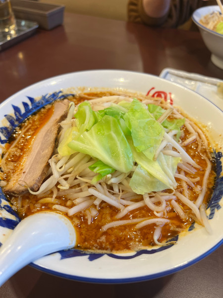 「辛味噌タンメン野菜マシ」@みやこいち フォレストモール富士川店の写真