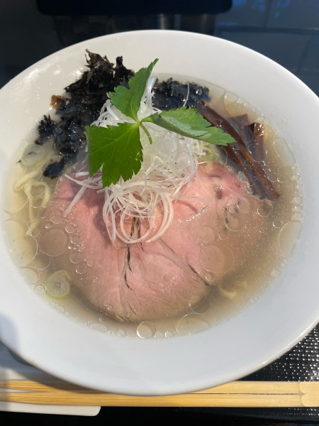 「貝と魚のあら炊き中華そば」@Fishmenの写真