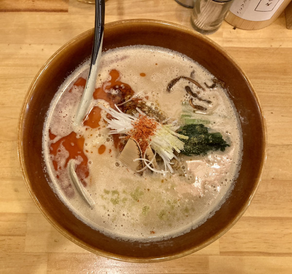 「担々麺　1200円」@担々麺 麺山椒の写真