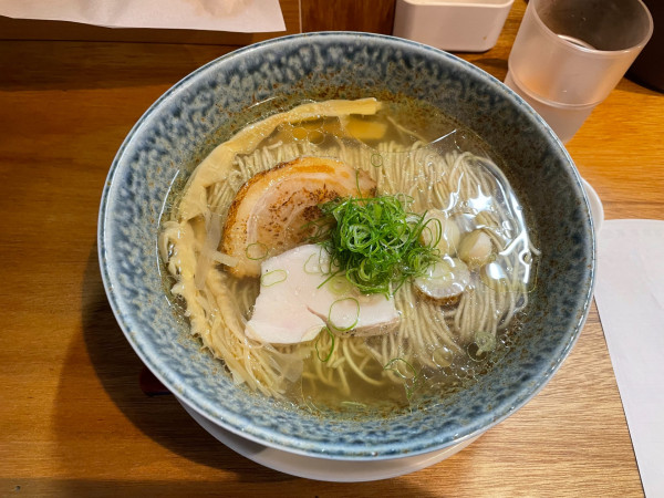 「ほたて塩そば」@麺や 笑華の写真