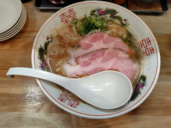 「豚骨魚らーめん950円」@めんや ふうたろうの写真