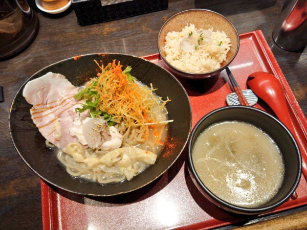 「【夜限定】鯛の昆布水つけ麺、鯛めし」@恋し鯛の写真