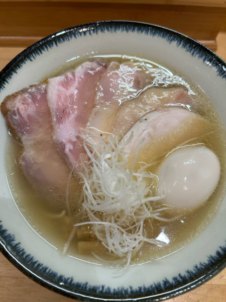 「特製塩中華そば」@中華そば 一清の写真