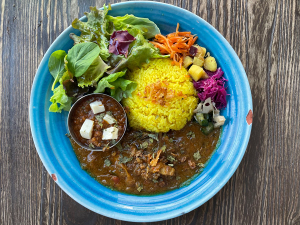 「あいがけカレー W」@Good Luck Curryの写真