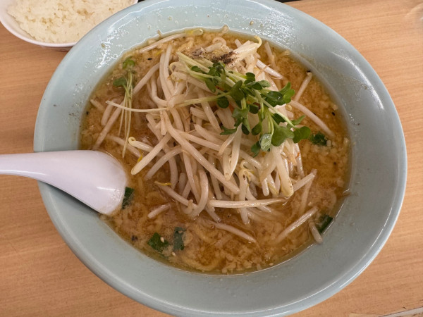 「みそらーめん」@くるまやラーメン 箕輪店の写真