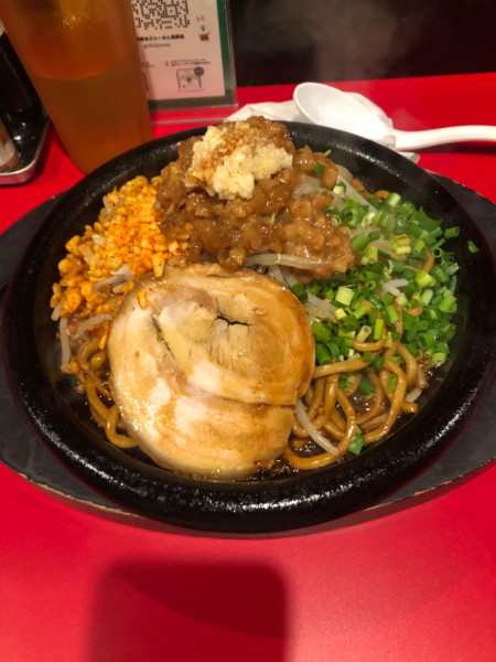 「鉄板あぶらーめん」@鉄板あぶらーめん 長岡流の写真