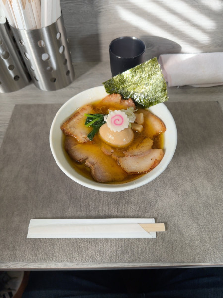 「醤油チャーシュー麺」@手打ち 蓮の写真