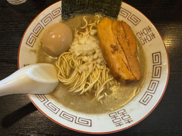 「中華ソバ　丹波奥郷やまぶき味玉」@中華ソバ 伊吹の写真