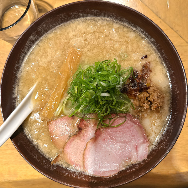 「背脂味噌」@ふじ屋 NOODLEの写真