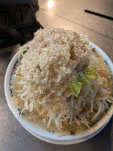「塩ラーメン　野菜ましあぶらまし」@らーめん大 蒲田店の写真