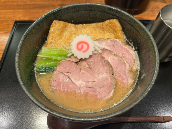 「濃厚中華蕎麦+チャーシュー(2枚)」@中華蕎麦 きつねの写真