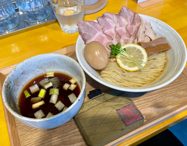 「特製昆布水つけ麺醤油」@BABA NOODLE HOUSEの写真