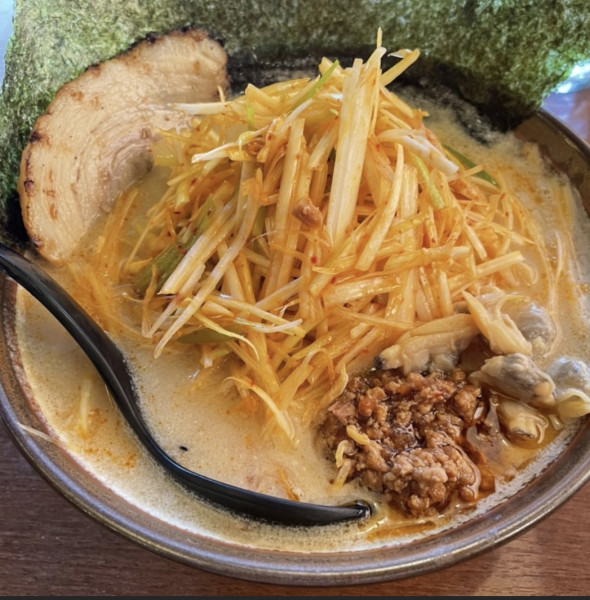 「江戸前味噌　肉ネギ」@麺場 田所商店 新宿西口店の写真