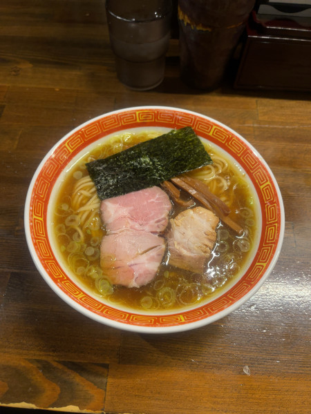 「中華そば鶏煮干（1100円）」@麺や一芯の写真