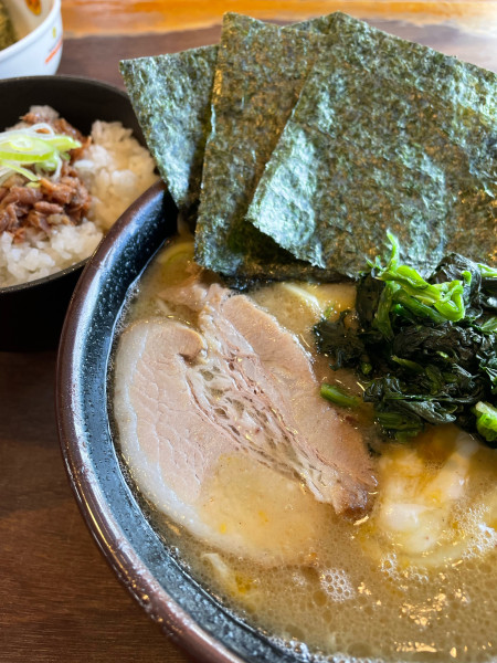 「ときたまラーメン 塩 中盛 ライス」@ラーメン 大山家の写真