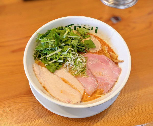 「甘海老香る鶏白湯【限定】」@ラーメン イロドリの写真