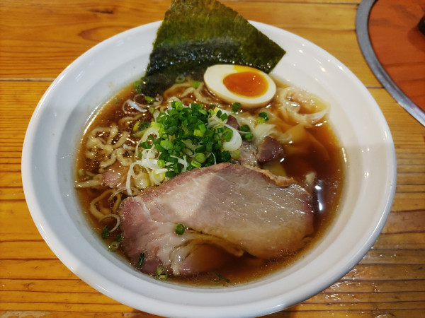 「（朝）ワンタン麺 700円」@はりけんラーメン 南店の写真