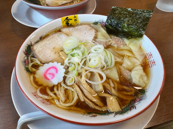 「ワンタンメン　1000円」@中華そば 金ちゃんの写真