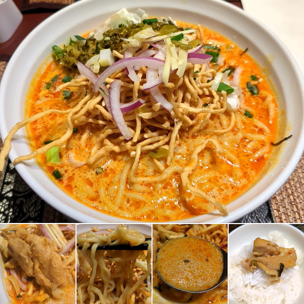 「カオソーイセット　1280円」@タイ料理レストラン Smile Thailandの写真