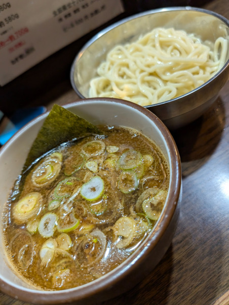 「つけそば冷・小」@麺舗十六の写真