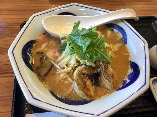 「かきちゃんぽん　990円」@リンガーハット 小田原飯泉店の写真