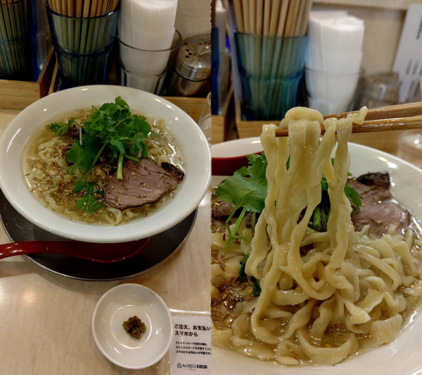「『魚羊麺(ギョヨウメン ¥1100)』の大盛...」@食堂 七彩の写真
