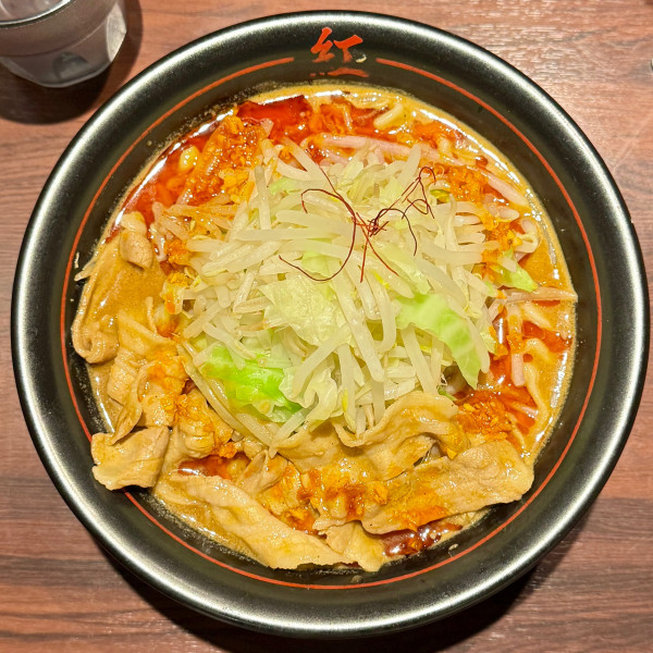 「紅らーめん」@麺創研 紅 武蔵新城の写真