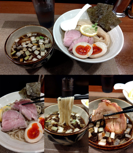 「『昆布水つけ麺 醤油+特製(¥1100+400)』」@麺処 はら田の写真