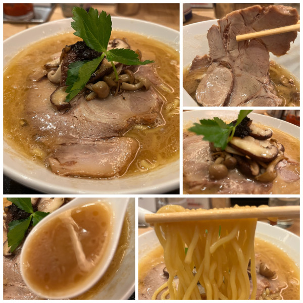 「黒豚豚骨トリュフSOBA 1380円」@虎ノ門 嚆矢の写真