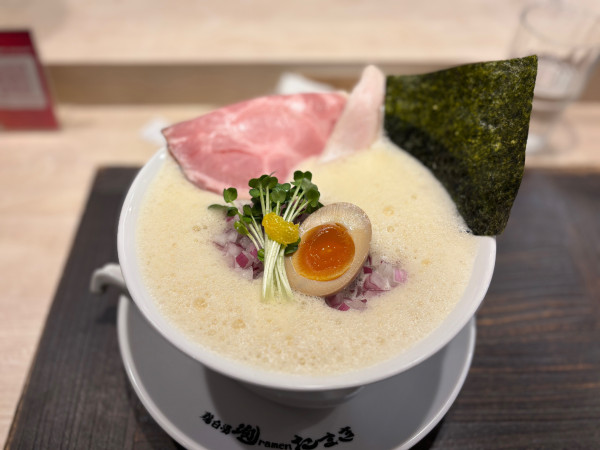 「鶏白湯泡ramen」@鶏白湯泡ramenたまきの写真