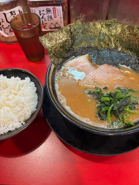 「ラーメン」@家系ラーメン 王道 神道家の写真