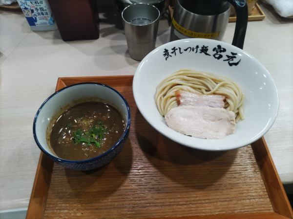 「極濃煮干しつけ麺」@煮干しつけ麺 宮元の写真
