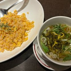 たらこ炒飯＋ミニ高菜麺セット