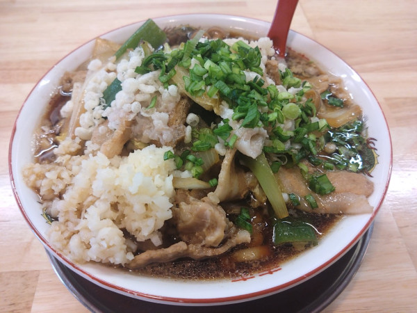 「上州かみなり麺」@自家製麺 つむぎの写真