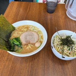 豚骨醤油らーめん➕丼セット(塩ネギ)