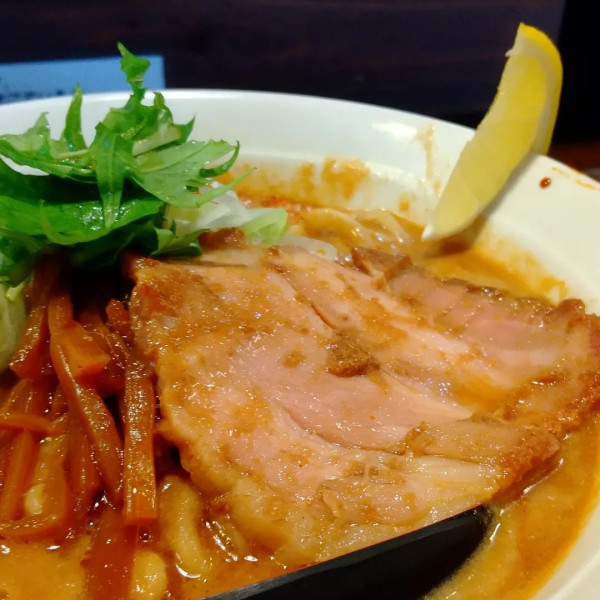 「#超絶濃厚鶏そば #1090円 #肉飯 #250円」@超絶濃厚鶏そば きりすて御麺の写真