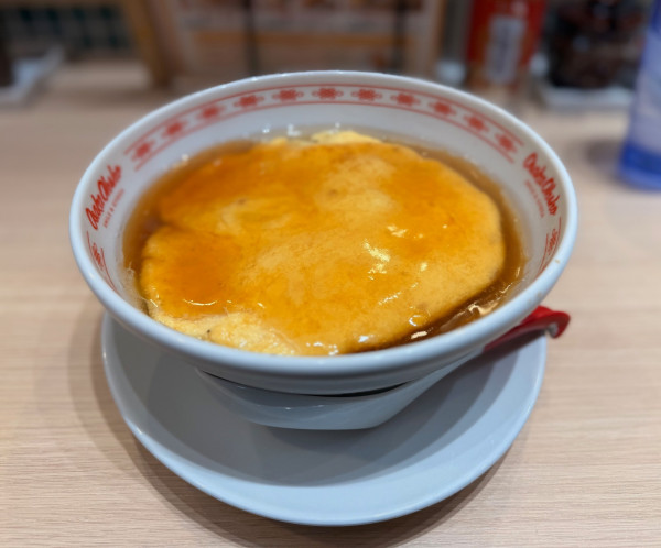 「天津麺（麺少な目￥690）」@大阪王将 稲荷町駅前店の写真