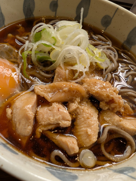 「とり玉そば」@川村屋の写真