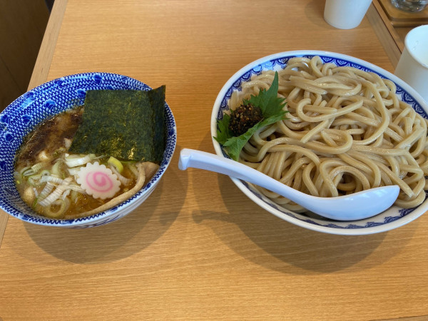 「生七味つけ麺大盛り」@次念序の写真