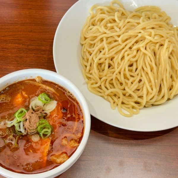 「つけめん（大盛り無料）950円」@つけ麺 辛雅の写真