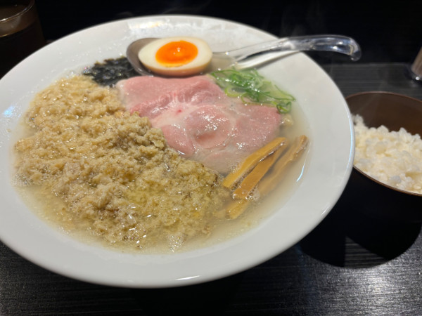 「ホタテ　ライス」@中華蕎麦 無冠の写真