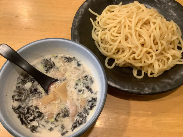 「塩つけ麺」@つけ麺 ががちゃい 中山店の写真