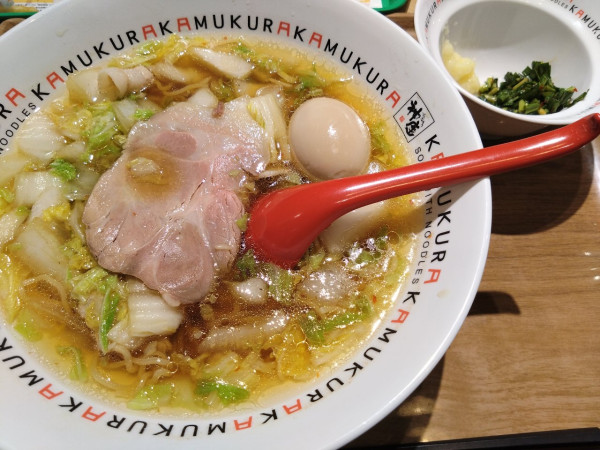 「味玉ラーメン」@どうとんぼり神座 ゆめが丘ソラトス店の写真