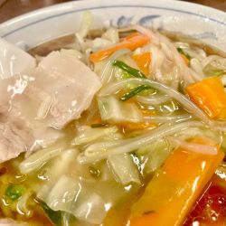 サッポロ赤星大瓶他＋ネギ肉イタメ＋シューマイ→サンマーメン